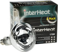 Premier 1 Heat Lamp Bulbs | Smooth Glass Infrared Bulb with Never-Loose Base Clear 2 Pack (175 watt)