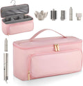 CHICECO Hair Tool Travel Bag for Shark FlexStyle Airwrap Hair Dryer and Styling Accessories Tools Storage Bag Waterproof Travel Carrying Case Hair Tool Organizer Gift for Women (Pink)