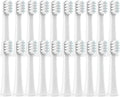 Compatible for 20/50/100PCS PCS for MIJIA T100 Brush Heads Replacement Soft Bristle Sonic Electric Toothbrush Nozzles(100White)