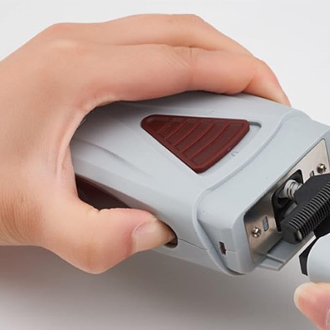 Reciprocating Electric Trimmer Multifunctional 2 Blade Rechargeable Electric Rechargeable Balding Head Shaver Beard Trimmer Rechargeable Electric for Men
