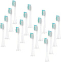 Electric Toothbrush Head Replaceable Sonic Electric Suitable for Philips Sonicare's Brush(White 16pcs)