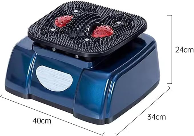 Electric Shiatsu Foot Massager Blood Circulative Massager with 4 Deep Sea Magnets Assist Infinitely Adjustable Speed and Timed Stimulate Acupoints Relaxing Body for Home