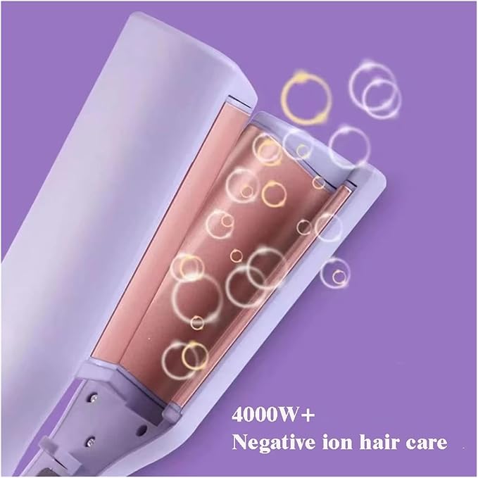 32mm Curling Iron Tool Long-Lasting Styling Quick Heating 4 Temperature Adjustable(US)