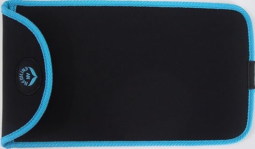 NewlineNY Trendy Wave Mini Bathroom Scale + Travel Slip Case SBB0721M-NYTW + NY-MSS101-BBL