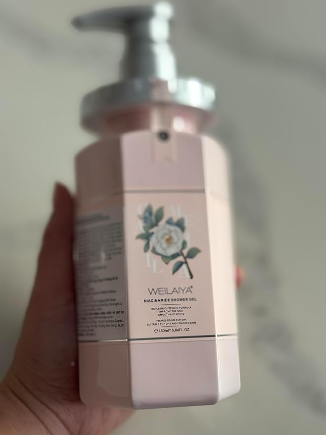 Weilaiya Camellia Collection Niacinamide Shower Gel 450ml
