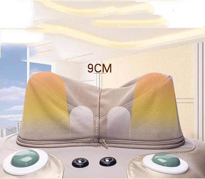 Back Massager Neck Massager Massage Pillow Electric Shiatsu Back Massager Deep Kneading Shoulder Massager for Full Body Muscle