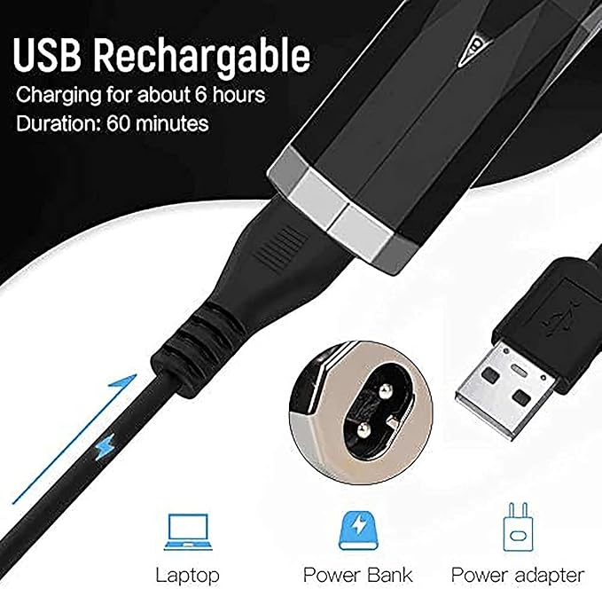 Nose and Ear Hair Trimmer – Professional Painless Trimmer for Men and Women Waterproof