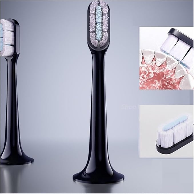 Compatible for Toothbrush Head T700 Sonic Electric Waterproof Soft Health Replacement Bristles 2/4/6Pcs(4pcs)