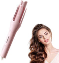 Yunir Automatic Curling Iron 32mm 1.25 Inch Ionic Auto Hair Curler Beach Waves Curling Wand Ceramic Coated 4 Temperatures Fast Heating Curler Travel Waving Tool for Salon Home (US Plug)
