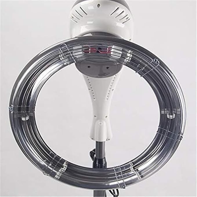 Hair Dryer Stand Adjustable Timer Temperature Wall Mount System Perm Color Processor