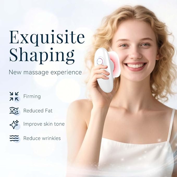 Cellulite Machine Full Kit - The 3-in-1 Sculpting Technology Body Sculpting Device Skin Tightening for Back Belly Waist Legs (1pcs)