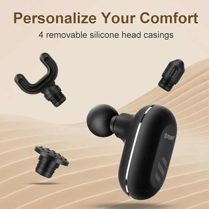 Neck Massage Mini Massage Gun Compact Sports Massager Percussion Deep Tissues Muscle Massager Portable Handheld Massager for Office HomeSalon Travel Gift