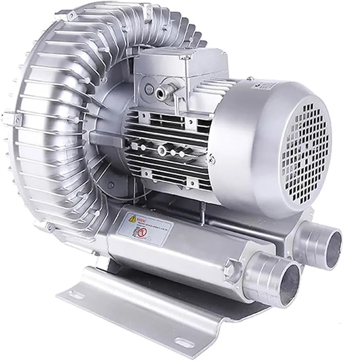550W High-Pressure Vortex Fan for Fish Pond Aeration - Powerful Industrial Blower 220V/380V Vortex-Type Gas Pump(AC380V)
