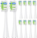 5 Pcs/10 Pcs Replacement Brush Heads Compatible for Electric Toothbrush(10 pcs WT)