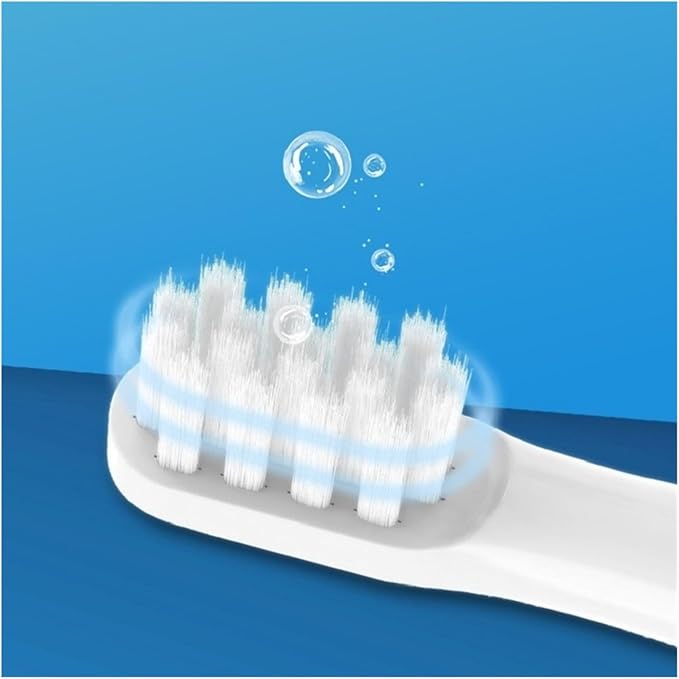 16 Replacement Brush Heads Suitable Compatible for The T100 Electric Toothbrush with Soft Bristle nozzles