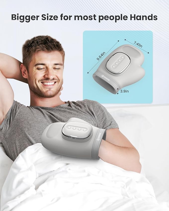 COMFIER Shiatsu Neck Back Massager &amp Wireless Hand Massager