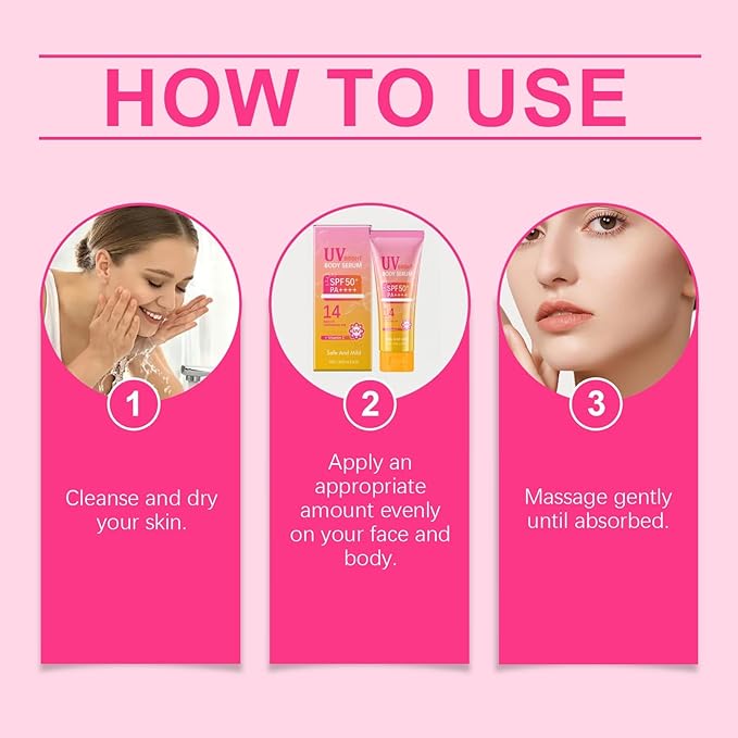 Facial Body Sunscreen SPF50 Brightning Sun Cream Sun Cream Factors 50 Face Creams Facial Body Sunscreen Brightning Bb Creams Moisturizing Tone Up Lotion Facial Sunscreens For All Skin Types (5)
