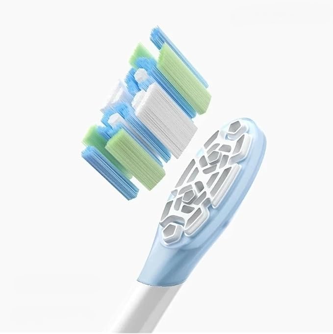Compatible for Oscillation Electric Toothbrush Brush Head 3PCS Heads Sonic Vibration Accessories(Caring Version)