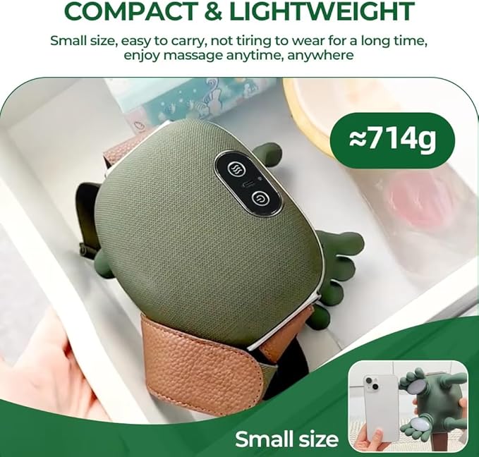 Bionic Heated Massager Shoulder and Neck Massager with Heat Electric Deep Tissue 4D Kneading Massage Electrlc Massage with Fingers for Pain Relief and Muscle Relax Neck Massager with Heat