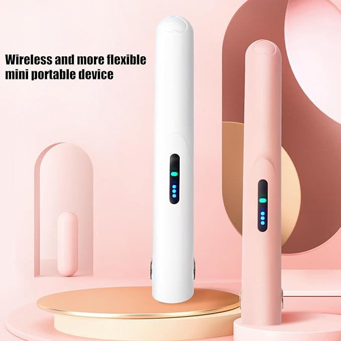 Small Travel Friendly Hair Straightener Multipurpose for Styling Adjustable Temperature Control Automatic Shutoff Curling and Straightening Iron