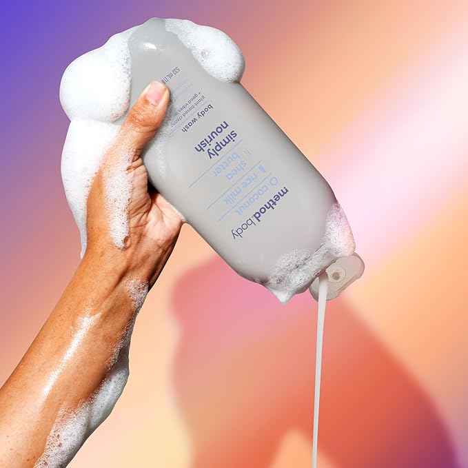 Method Body Wash (18oz) and Lotion (14oz) Gift Set Simply Nourish