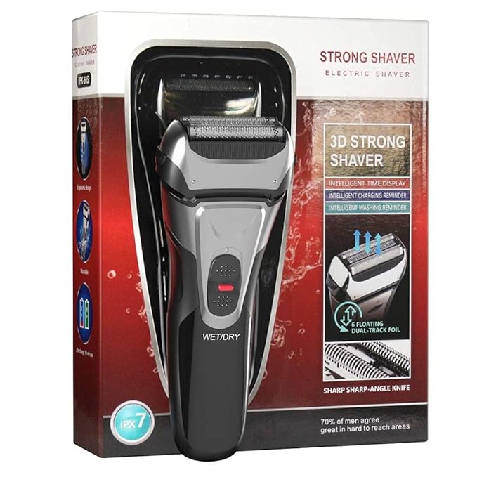 Men's Shaver Professional shaver rechargeable powerful shaver for men 3D washable electric Razor wet dry face beard shaving machine