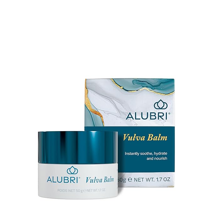 Vulva Balm Hydrating Moisturizer for Intimate Skin Fast-Absorbing and Non-Greasy 1.7 oz