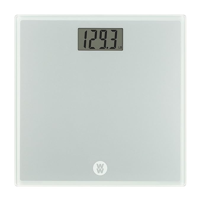 Weight Watchers Scales by Conair Scale for Body Weight Digital Bathroom Scale in Glass