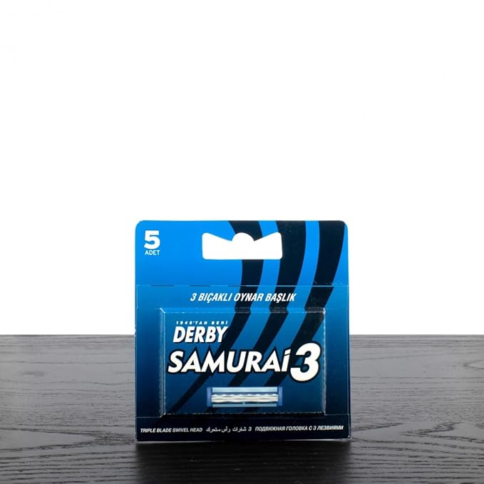 Derby 900498 Samurai3 Triple Blade Cartridge - 5 Count