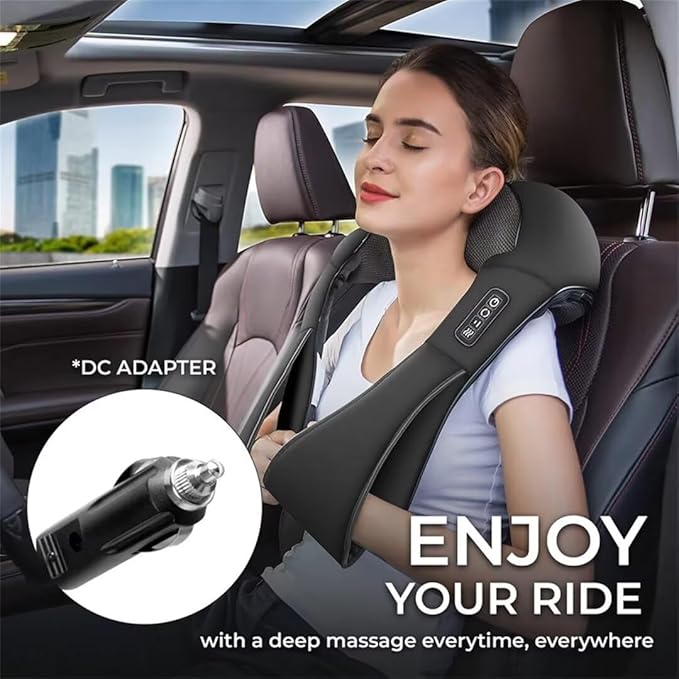 Necknix Electric Neck &amp Back Heat Massager