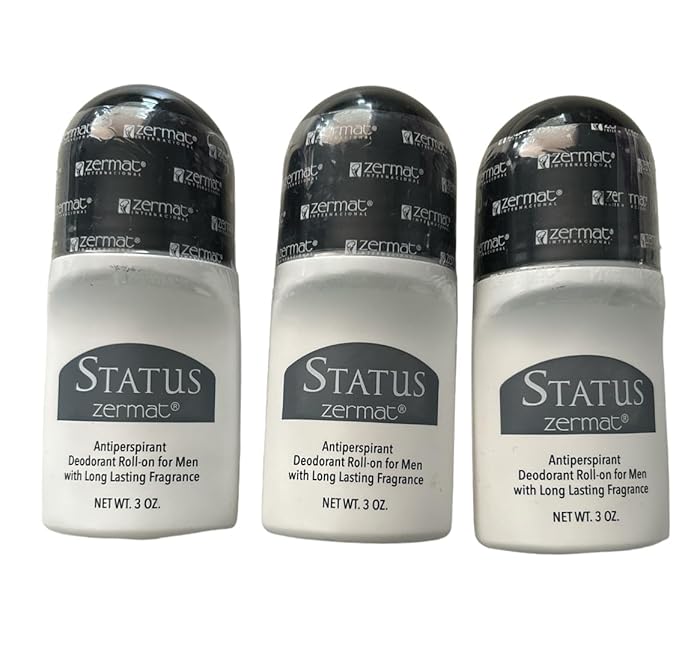 Set 3 Roll-On Deodorant 3 Oz.Set Special For Men Status