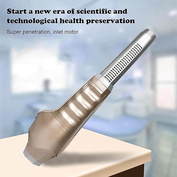 Terahertz Therapy Rod Terahertz Therapy Machine Therapy Wand Promote Cells Regeneration and Relax Muscle and Eliminate Fatigue Suitable for Places As Beauty Salons Health Care