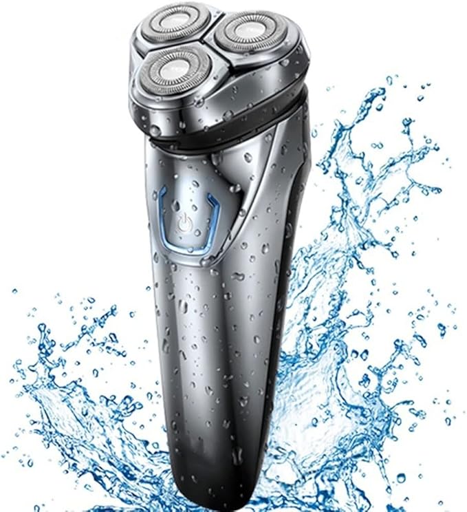 Electric Razor for Men Electric Shavers for Men Wet&ampDry Waterproof Mens Electric Razors for Shaving Face Rotary Shavers Men's Electric Shaver Razor with Pop-up Trimmer