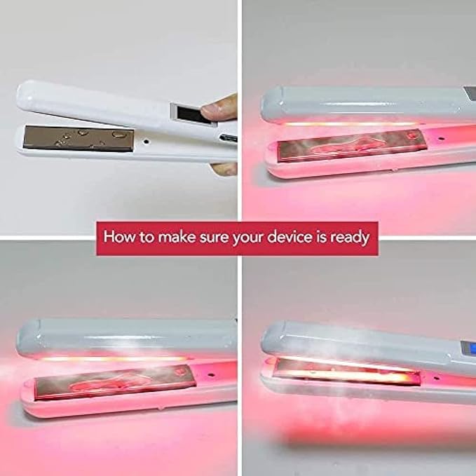 KRASS Ultrasonic Infrared Perm-Professional Cold Perm Hair Care-Repair Damaged Hair-Hair Care-White. Hair Straightners Hair Straightening Hair StraightenersWhite.Collector88