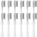 12PCS Replacement Brush Heads Compatible for X/X PRO/ Z1/ F1/ One/Air 2 /SE Sonic Electric Toothbrush(12pcs Gray)