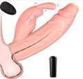 Rejuvenating Massage Roller Stick with Heat and Vibration Therapy for Relaxation and Pain Relief GL36733