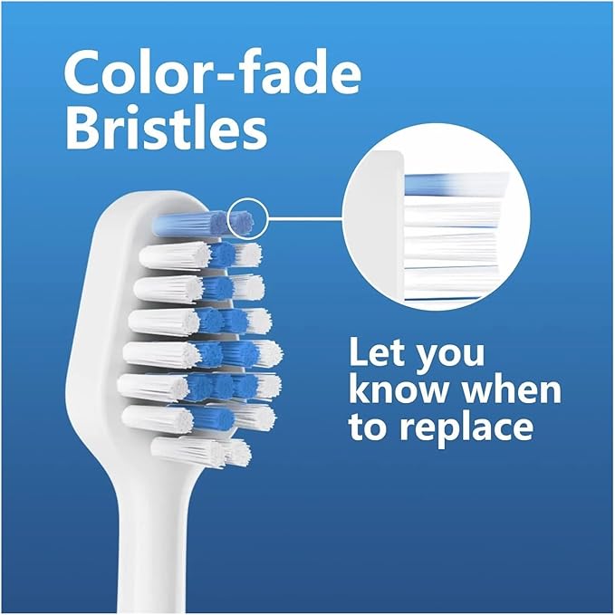 Replacement Toothbrush HeadsCompatible with Philips Hx6015 Bh1022 Hx6062 Electric Tooth Brush Heads(3color-2A-12pcs)