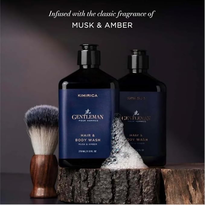 Kim&ampirica The Gentlemen Hair &amp Body Wash For Mens Shower Gel270ml