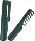 Electric Heating Hair Straightening Comb USB Powered Portable Straightener Brush for Wet and Dry Use for Women and Girls for Travel Styling