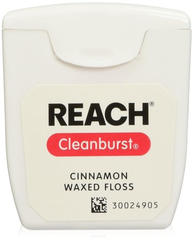 Reach Cleanburst Cinnamon Dental Floss 12 Count