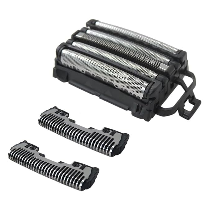 XSPANDER WES9032P Shaver Outer Foil and Inner Blade SetElectric Shaver Set Fit for Panasonic A R C5 5-Blade Shavers ES-LV97-K ES-LV67-K ES-LV95-S ES-LV65-S