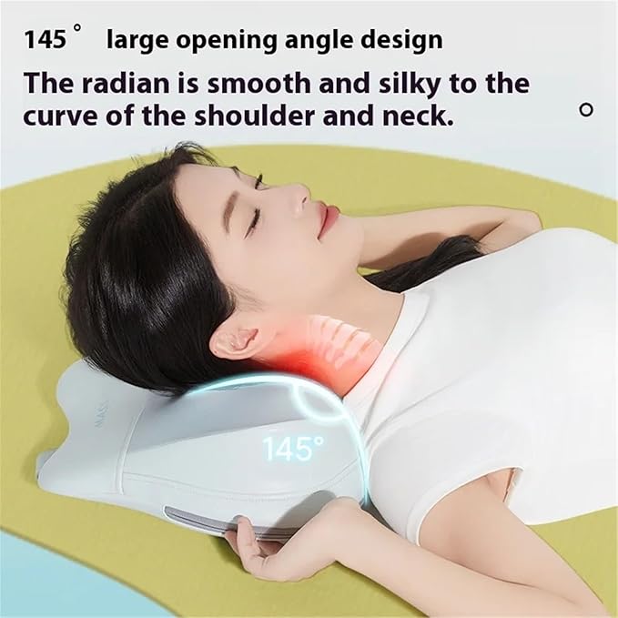 Backrest Electric Kneading Hot Compress Massage Pillow Waist 1Pcs