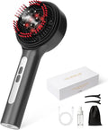 Electric Scalp Massager 5 in 1 Refillable Oil Reservoir and Mist 3 Step At Home Scalp Spa Device 3D Deep Kneading Massage USB C Rechargeable Portable for Home and Travel