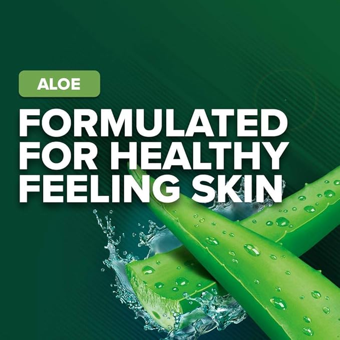 Irish Spring Men's Body Wash Shower Gel Aloe Vera - 20 fluid ounce (Pack of 6)