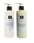 Organic Duo Skin Body Wash &amp Lotion System (8 fl oz each bottle) (Jasmine)