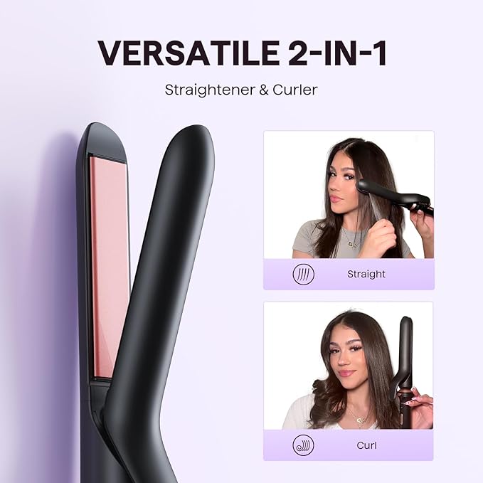 Wavytalk Blown Away onic Hair Dryer Black and Multi Curl 3 in 1 Curling Wand Set