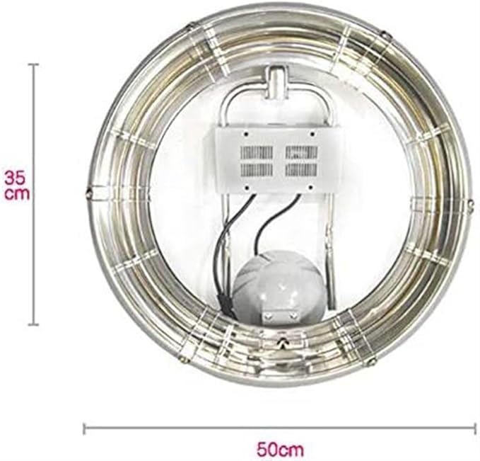 Wall Mount Professional Orbiting Hair Dryer Salon Heater Color Processor &amp Accelerator with Adjustable Timer Temperature