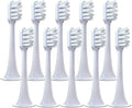 5/8/10PCS Replacement Toothbrush HeadsCompatible for Xiaomi T300 T500 Sonic Electric Teeth Brush Soft Teethbrush Nozzles(10 White Soft)