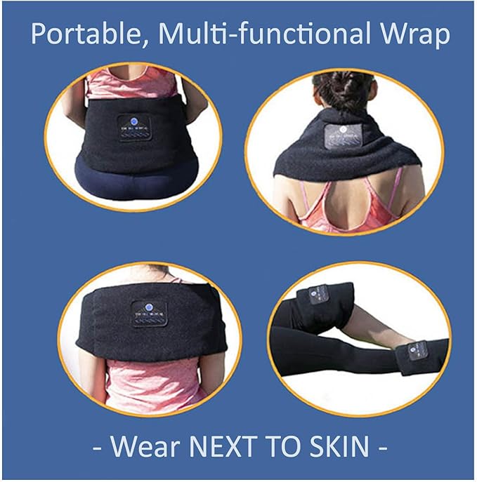 Blue Light Wellness Wrap - Natural Arthritis &amp Joint Care Injury &amp Surgery Recovery