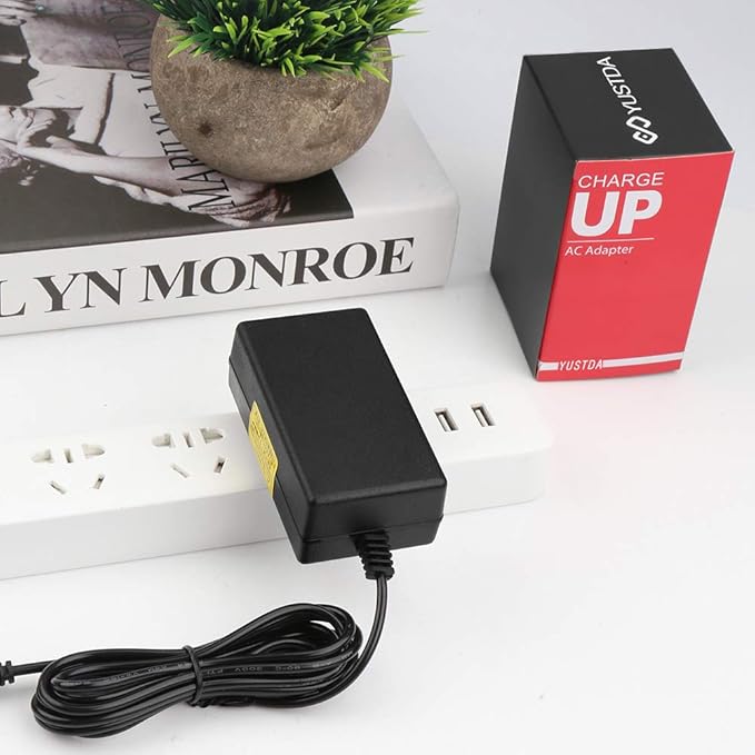 AC/DC Adapter Charger for Awesafe Portable Massage Gun Handheld Deep Tissue Muscle Massager Model # A02 02000 001-00 Battery #4150 032-00 Power Supply